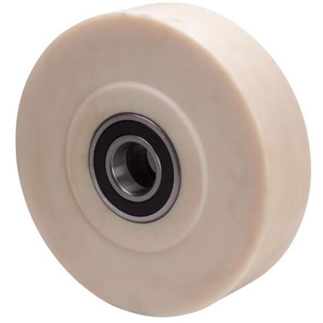 RUEDAS ALEX rueda nfb300-50-80 nylon fundido eje bolas , Características
Ruedas de muy alta capacidad de carga.
Gran resistencia a golpes y choques.
Extra pesada.
Baja resistencia a la tracción.
Se re