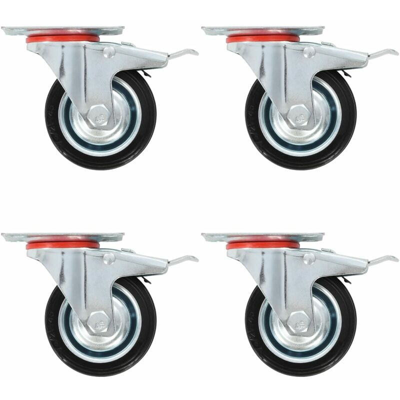 

Ruedas giratorias 16 unidades 75 mm