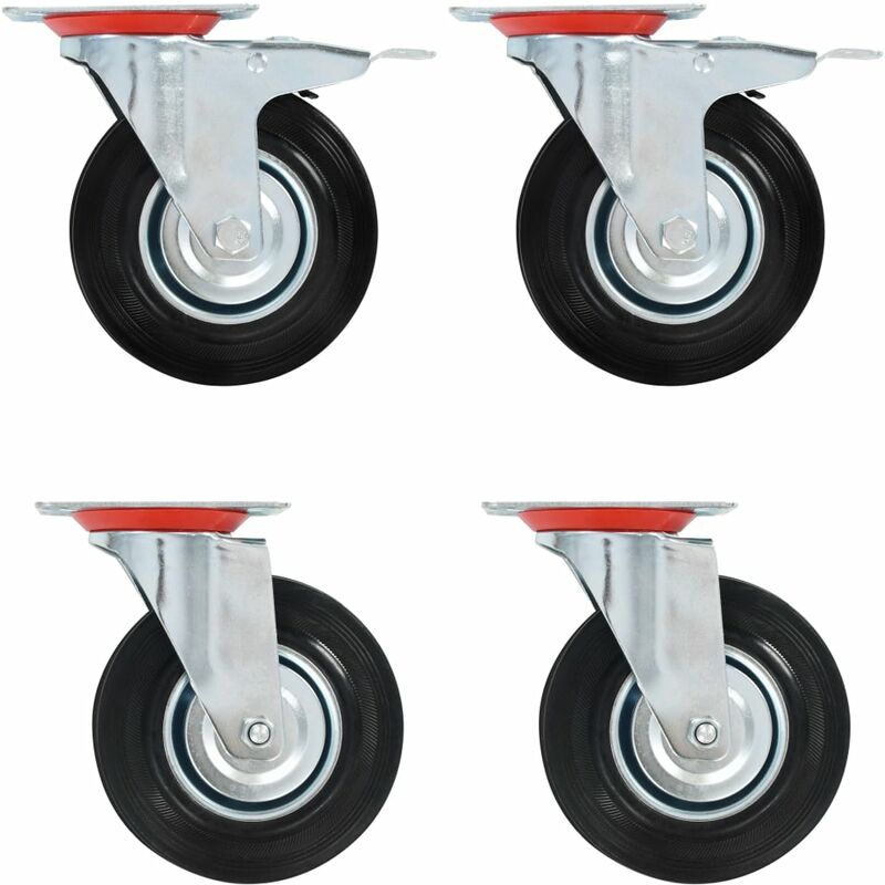 

Bh Design - Ruedas giratorias 24 unidades 125 mm