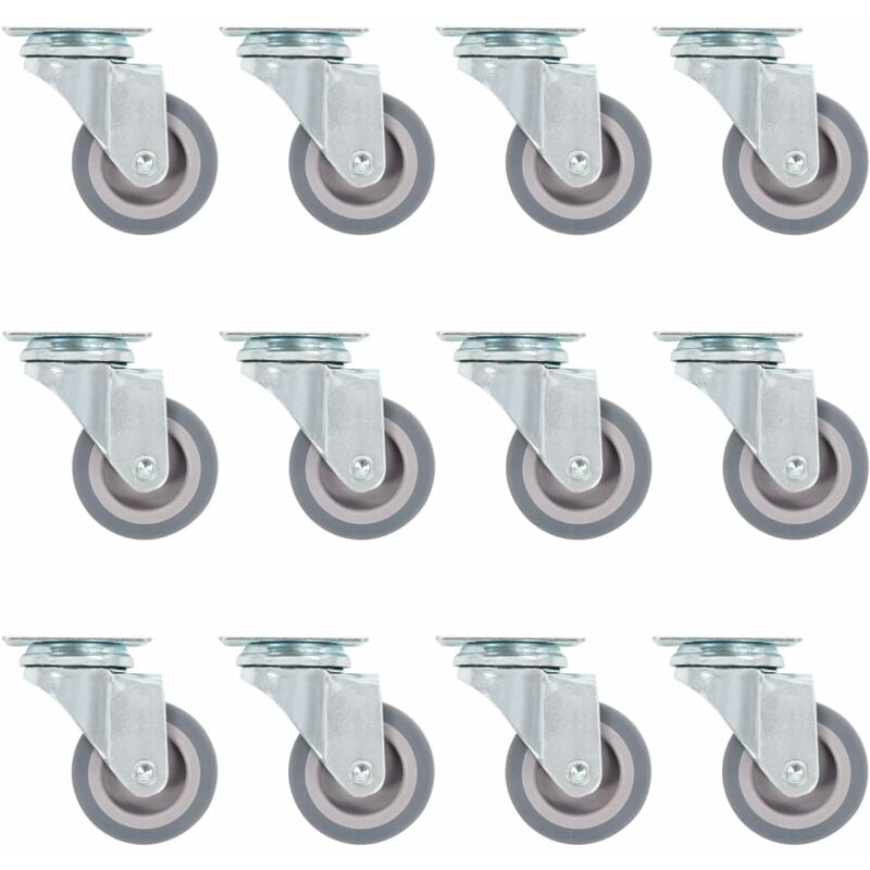 

Ruedas giratorias 24 unidades 50 mm