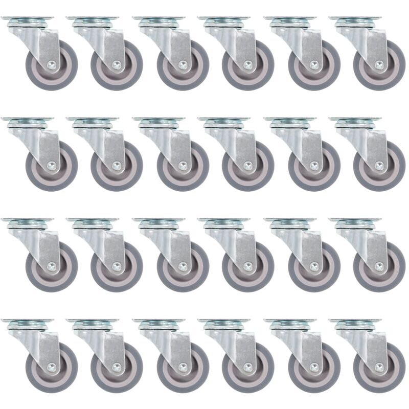 

Ruedas giratorias 24 unidades 50 mm
