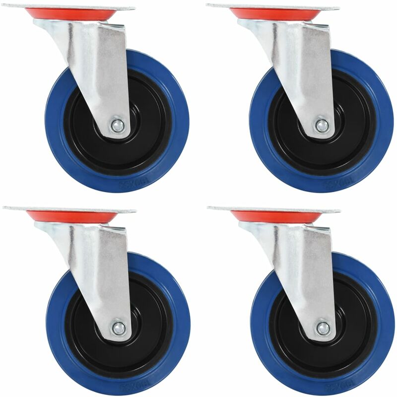 

vidaXL Ruedas giratorias 32 unidades 100 mm