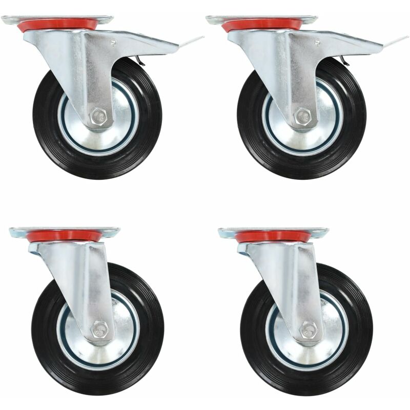 

Ruedas giratorias 4 unidades 160 mm