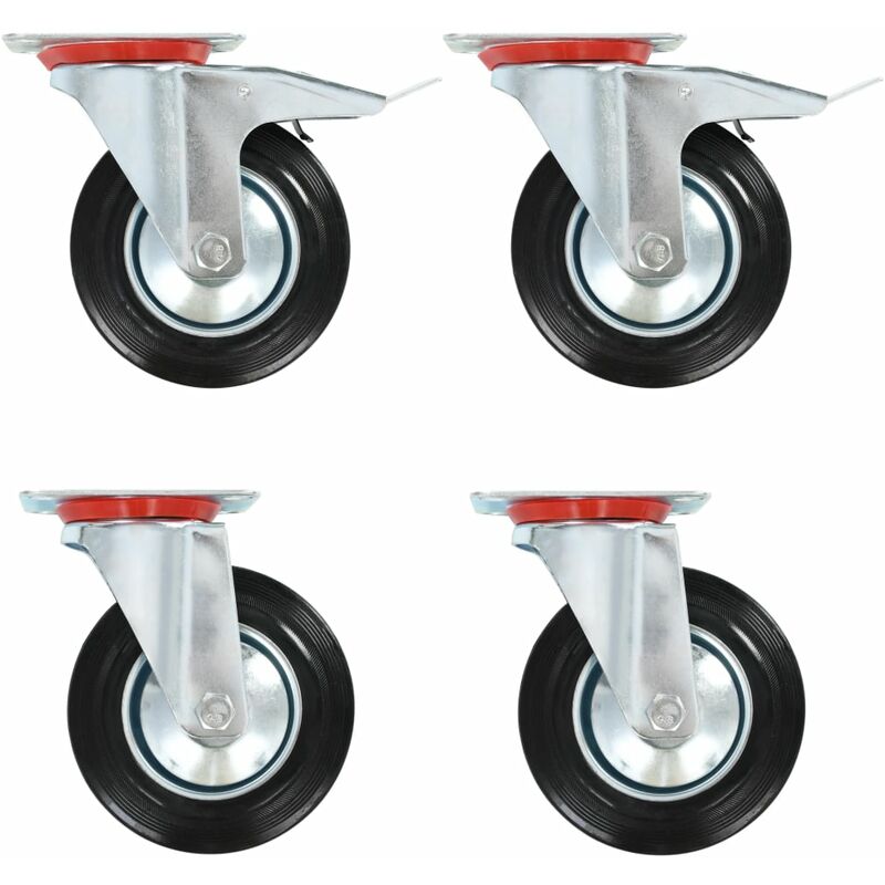 

Ruedas giratorias 4 unidades 160 mm