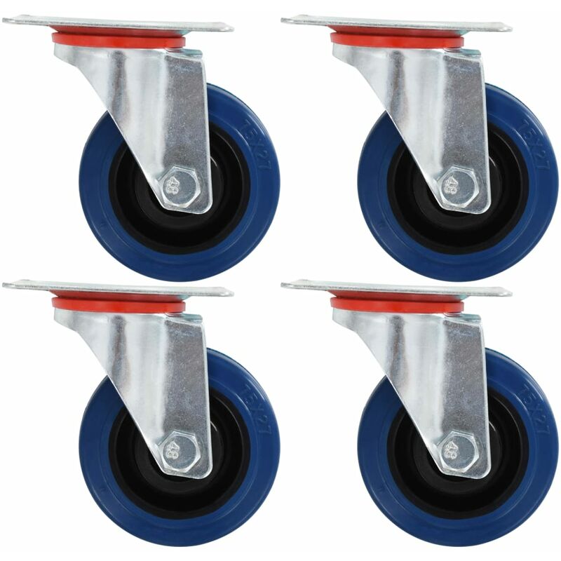 

Ruedas giratorias 4 unidades 75 mm