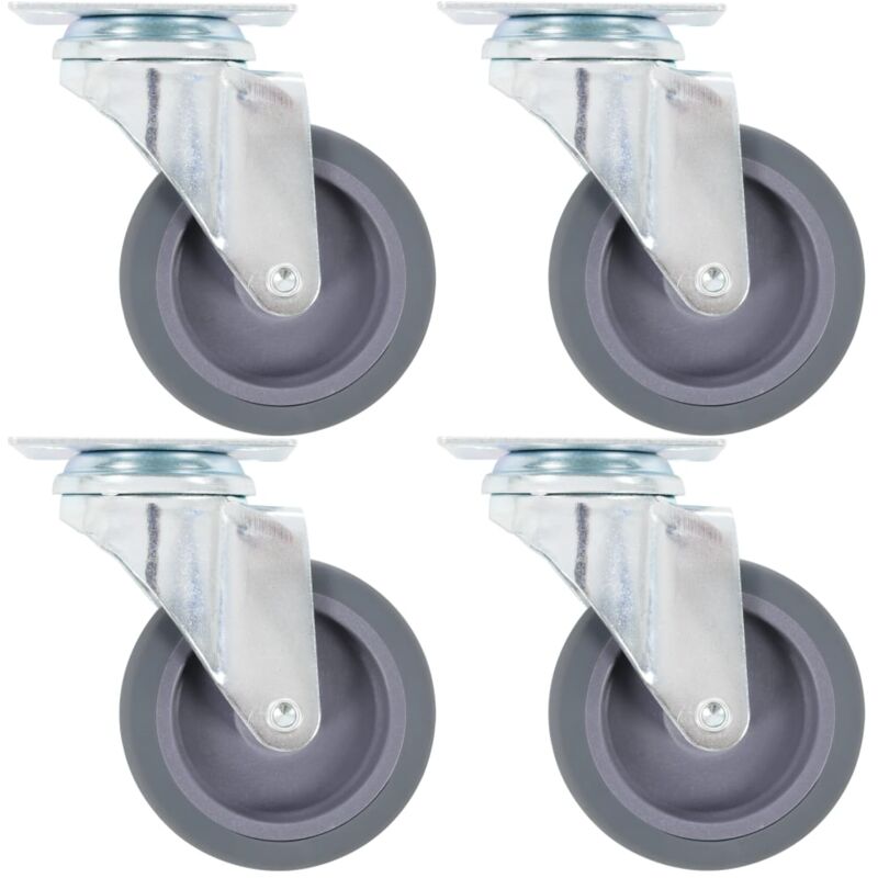 

Ruedas giratorias 4 unidades 75 mm - Vidaxl