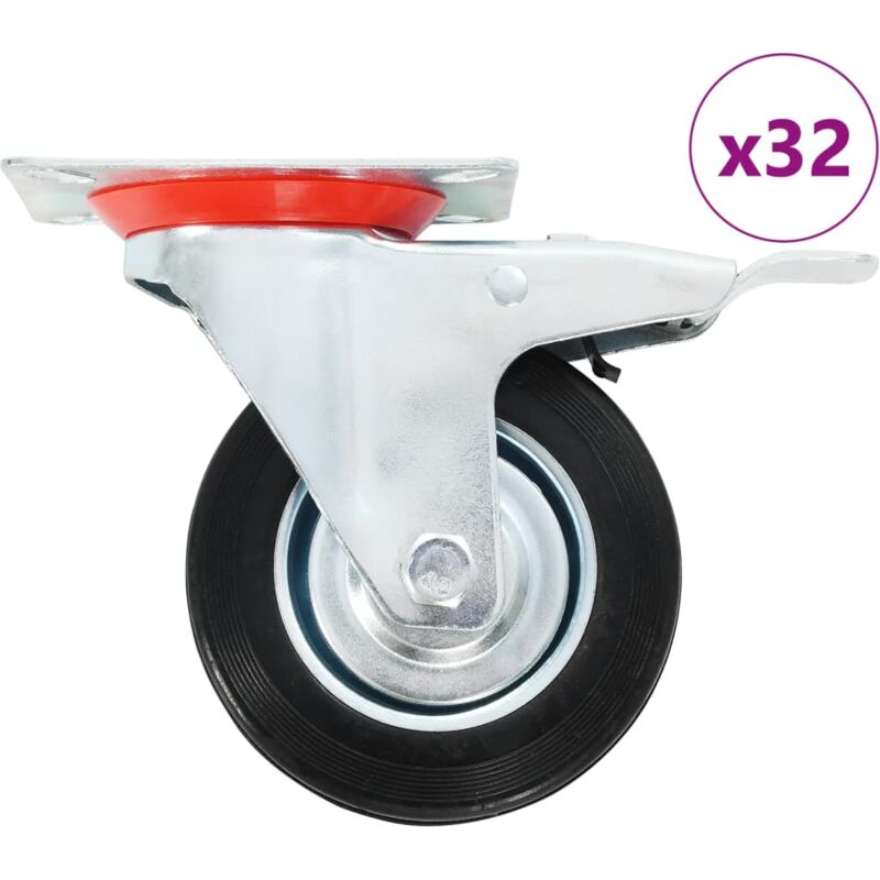 

Ruedas giratorias 32 unidades 100 mm - Vidaxl