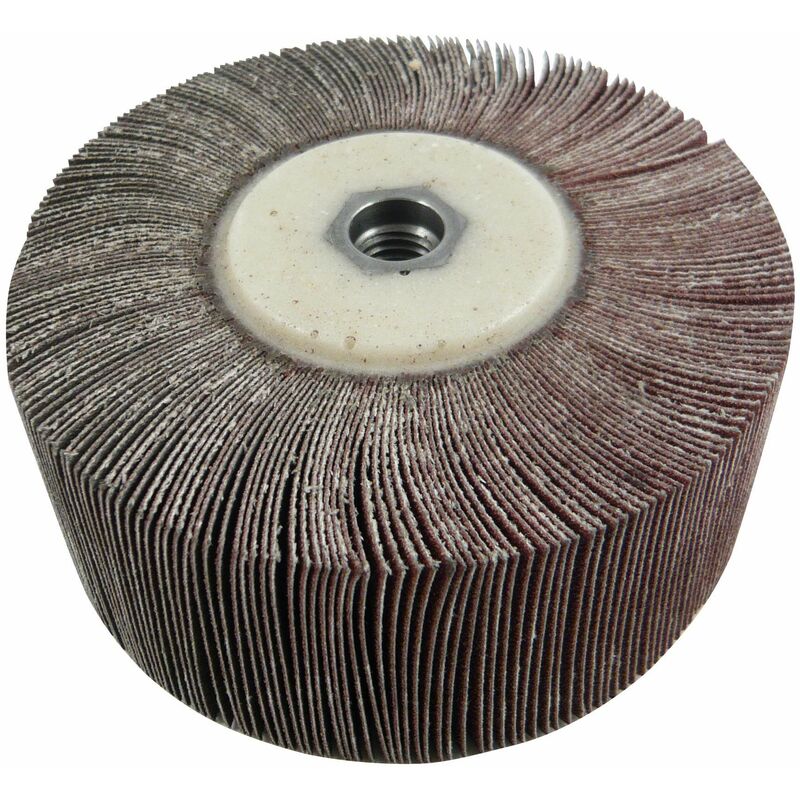 

Ruedas mil hojas para amoladoras angulares RN M14 Ø x Espesor x Núcleo x Grano - 120x20xM14 mm x Gr.120 - Calflex
