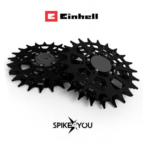 Ruedas para el robot cortacésped EINHELL GC-RM 500, acero inoxidable, 3 mm