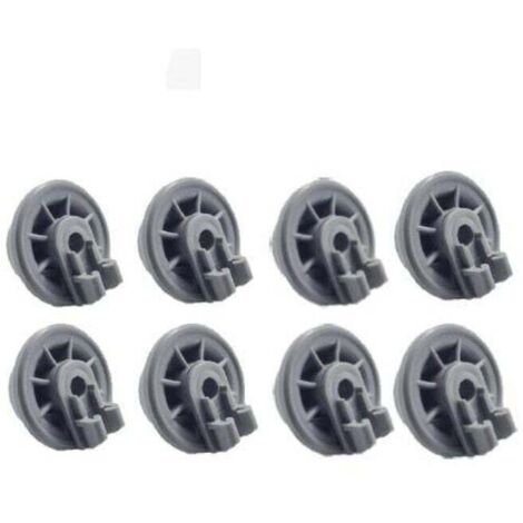 Ruedas para Lavavajillas Compatible con Bosch Juego completo de 8 cajones para lavavajillas con ruedas en la parte inferior, compatible con Siemens, Kenmore Elite, Balay, Beko, Indesit, Neff, Bosch