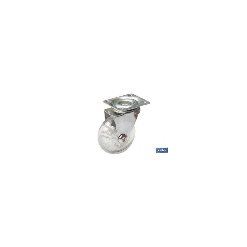 

Rueda Transp/Cromado Placa Ø50Mm - Neoferr..