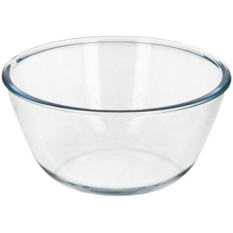 Rührschüssel aus Glas, 1,5 Liter.