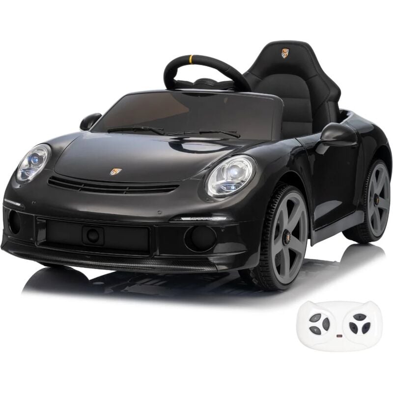 RUF GT - Voiture Électrique Pour Enfants 12V - 1 à 5 ans - Noir