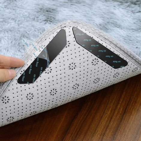 32 Pieces Rug Grippers Anti Slip Rug Non-slip Corner Carpet