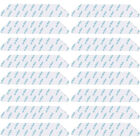 Rug Grippers Anti-dérapant Tapis Grippers 16 PCS Anti Derapant Tapis Réutilisable pour Divers planchers et Tapis Auto-adhésif Autocollant de Tapis pour Cuisine Bureau Salon Accessoires-Fei Yu