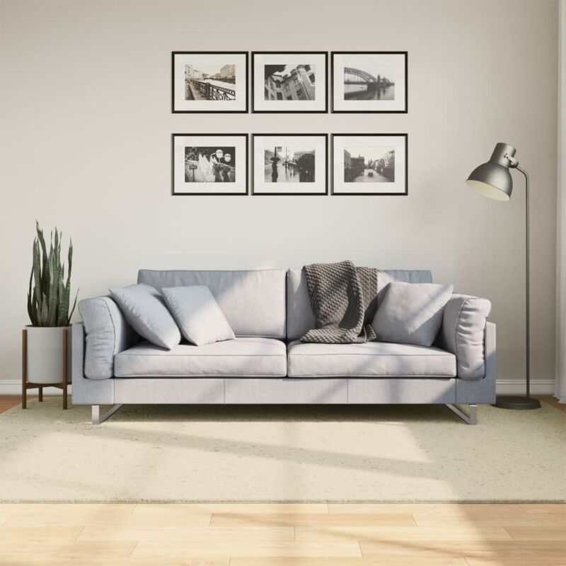 Vidaxl - Rug Huarte Short Pile Soft And Washable Cream 160x230 Cm