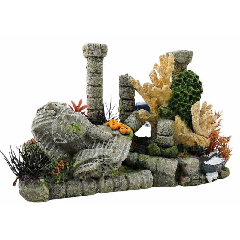 

Ruinas del Faraón Decoración del acuario 24 x 11 x 16 cm.