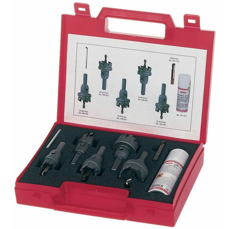 

108060 - Broca hueca con dientes metal duro y asiento de rosca (Ø 60 mm) - Ruko