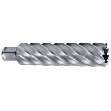 RUKO 1082035 BROCA HUECA HSS CON VÁSTAGO WELDON (3/4") RECTIFICADA CBN PROFUNDIDAD DE CORTE 110,0 MM (Ø 35,0 MM)