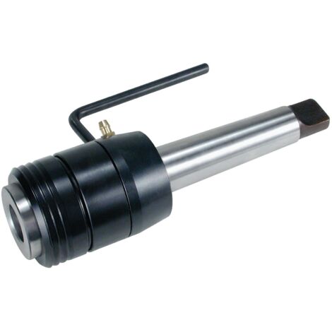 RUKO 108317 - Support automatique EasyLock avec arrosage interne pour forets à carotter Weldon, cône CM2