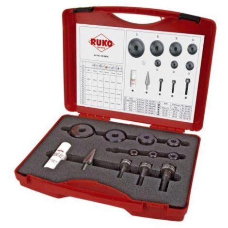 RUKO 109008K JUEGO DE 7 PUNZONADORES DE TORNILLO CON RODAMIENTOS A BOLAS