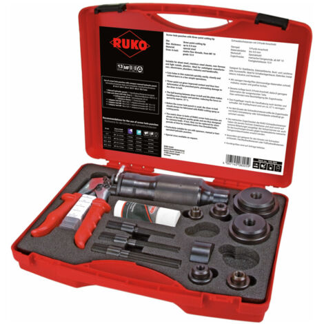 RUKO 109009 Blechlocher-Set