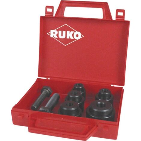 Ruko 109015 Juego de punzones plateados para bricolaje