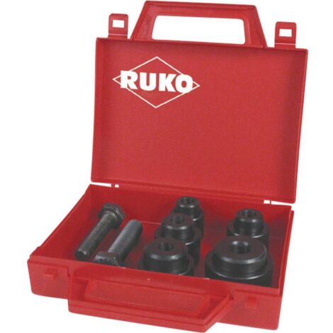RUKO 109015 Kit punzoni per lamiere