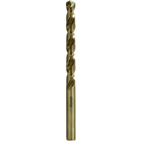 RUKO 10x Spiralbohrer DIN 338 Typ VA, HSSE-Co 5 Ø 1/8 Zoll - 215805