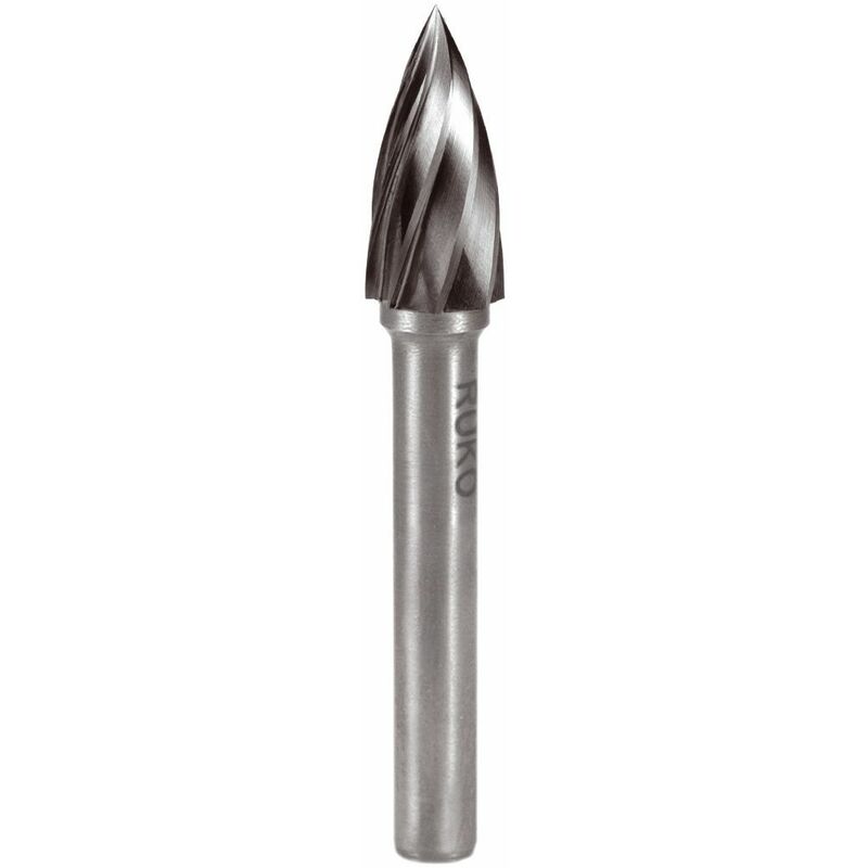 

116028A - Fresas metal duro Alu forma G - SPG Arco en punta (Ø 12 mm) - Ruko