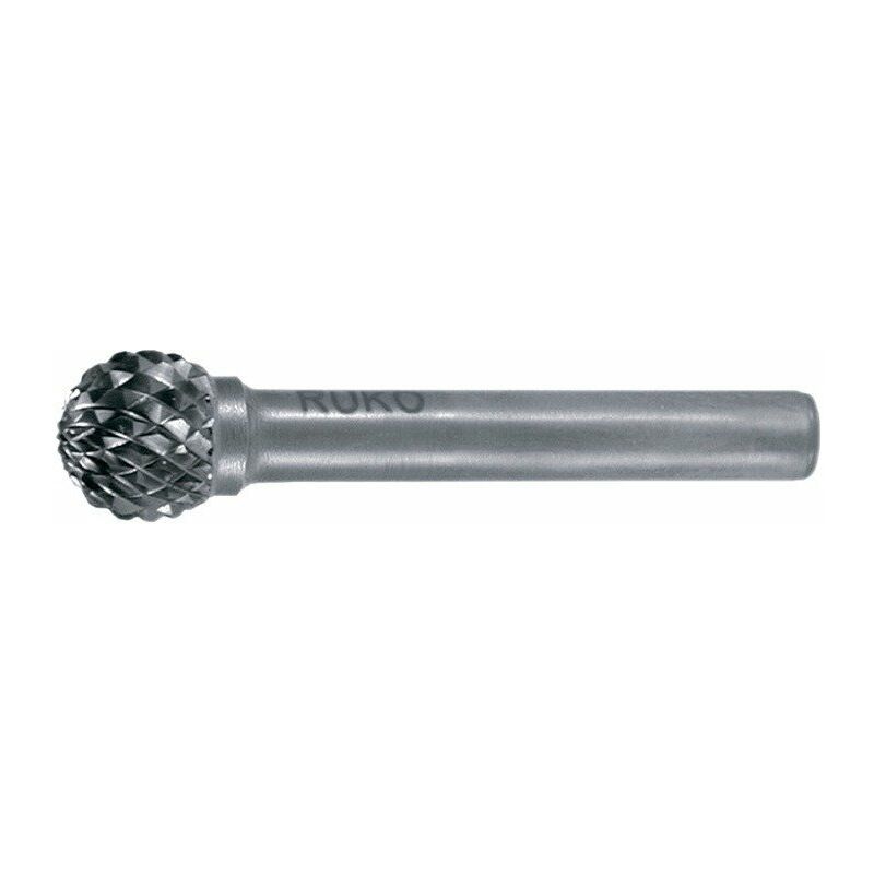 

Broca de fresado KUD D.8mm cabeza-L.7mm vástago-D.6mm HM galv.KVZ 4 - Ruko