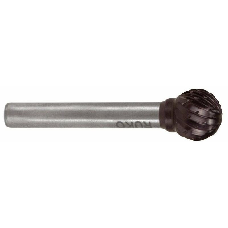

116044TC - FRESAS METAL DURO TICN FORMA D - KUD ESFÉRICA (Ø 12 MM) - Ruko