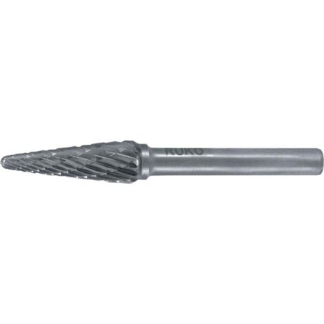 RUKO 116232 Frässtift Hartmetall Kegel 3 mm   Arbeits-Länge 14 mm Schaftdurchmesser 3 mm