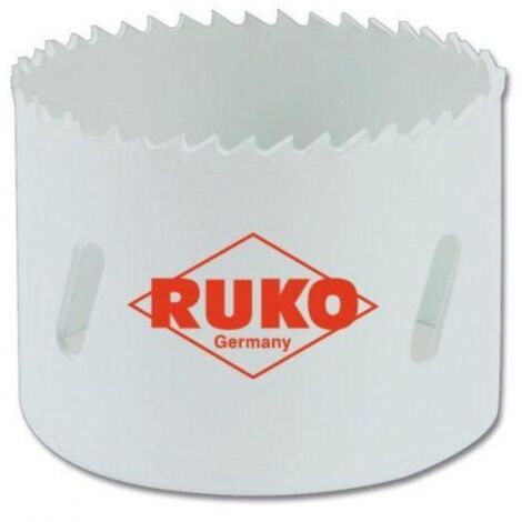 ruko-126064-corona perforadora hss-co 8 bimetal con dentado fino (diametro 64 mm)