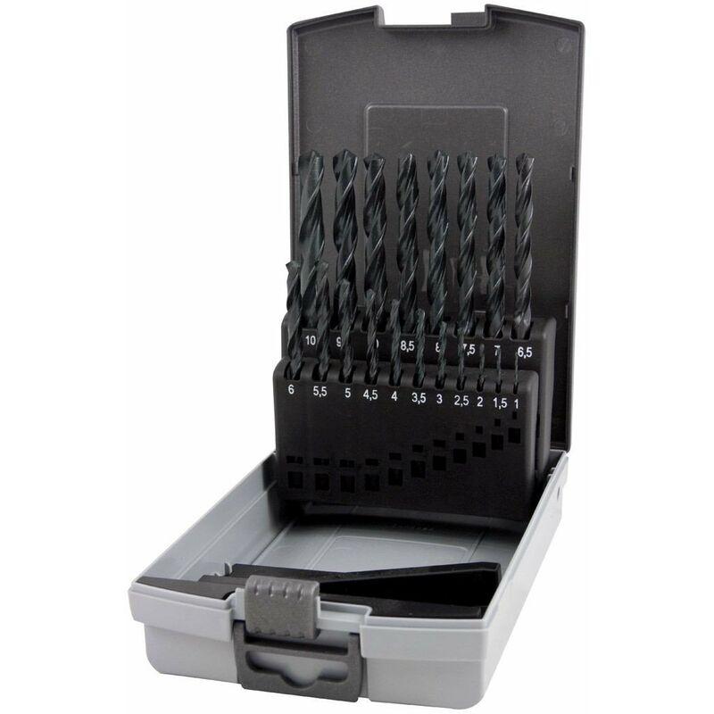 

Ruko 214215Sro - Juegos De Brocas Helicoidales Din 338 Tipo N Hss-G 25 Piezas