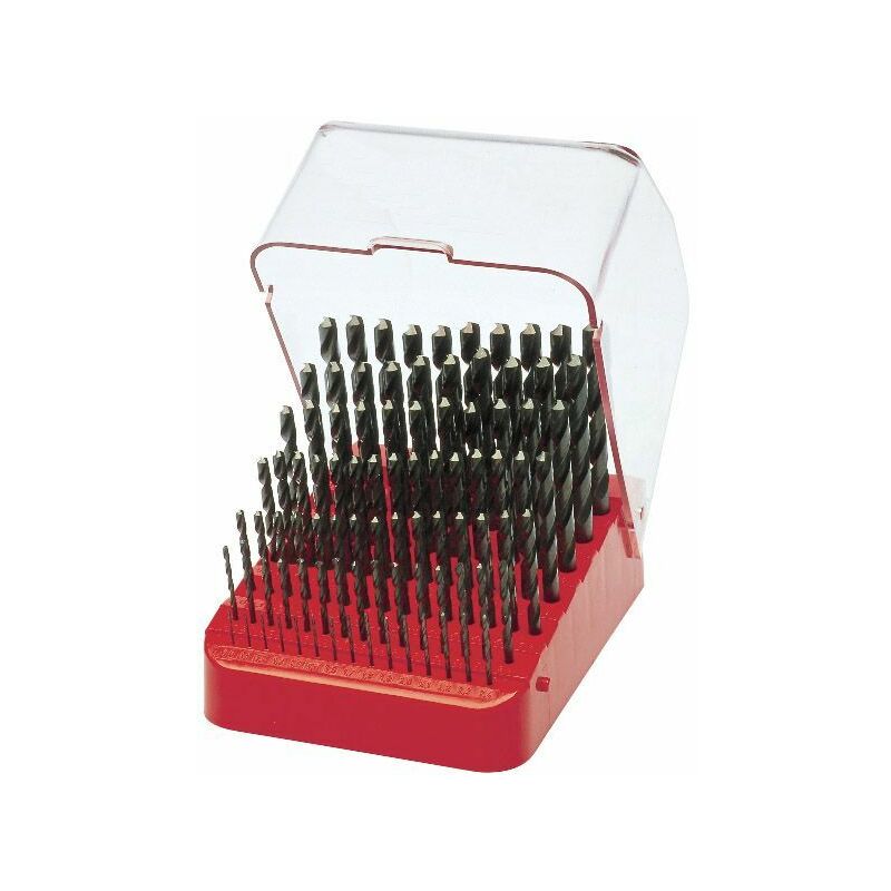 

RUKO 214223 - Juego de 91 brocas HSS rectificadas en estuche plástico