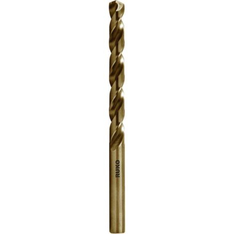 RUKO 215100 HSSE-Co 5 Punta a spirale per metallo 10 mm Lunghezza totale 133.0 mm DIN 338 1 pz.