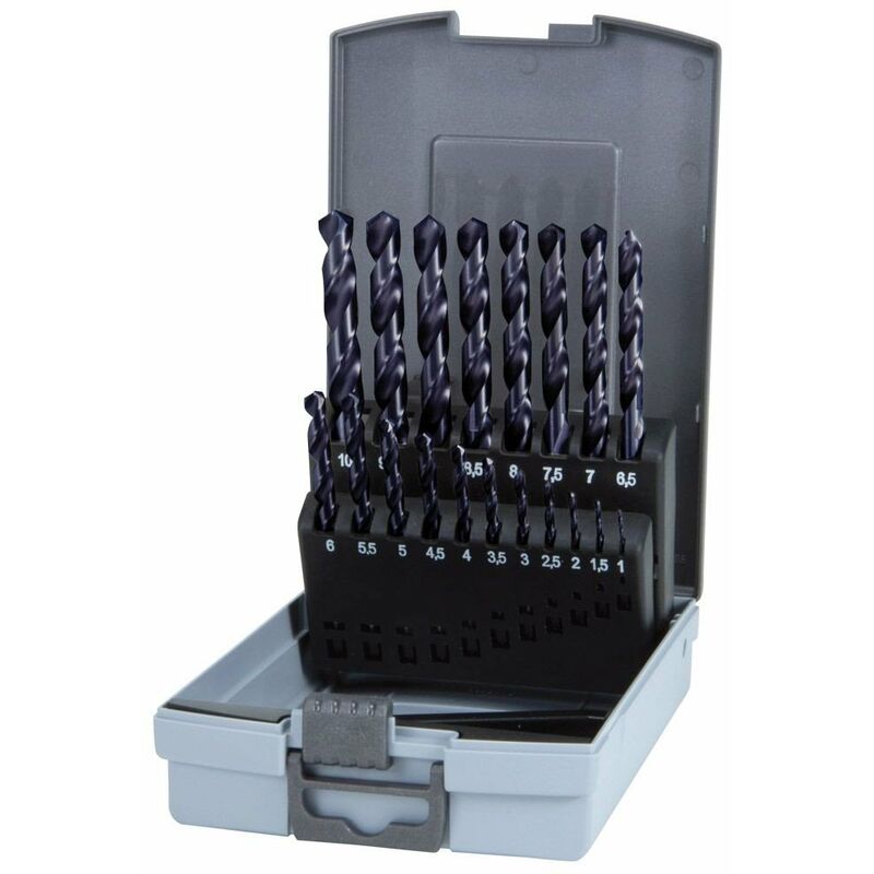 

Ruko 215214Fro - Juegos De Brocas Helicoidales Din 338 Tipo Va Hsse-Co 5 - 19 Piezas
