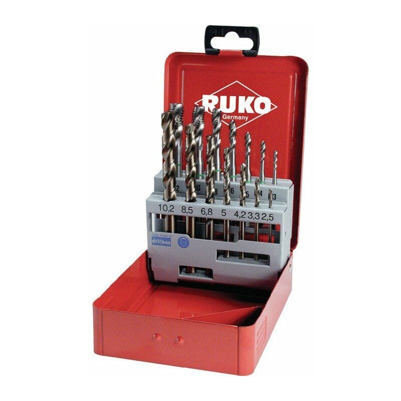 Set di maschi a macchina din 371/376 c M3-M12 14