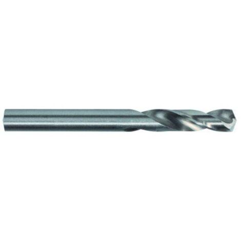 RUKO 251031 - Pack de 10 brocas de ataque HSS extra corta rectificada con autocentrado (Ø 3,1 mm)