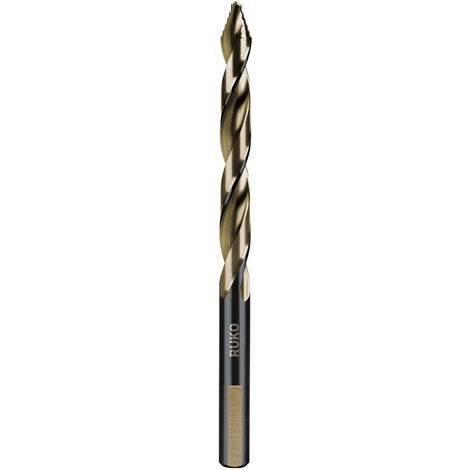 RUKO 259080E HSSE-Co 5 Metall-Spiralbohrer  8 mm Gesamtlänge 117 mm  DIN 338 3-Flächenschaft 1 St.