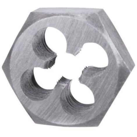 ruko-267638-cojinete hexagonal g din 382 hss rectificado. rosca g 3/8