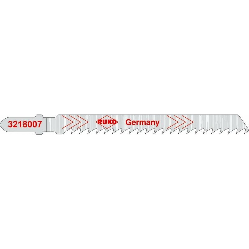 

Ruko 3218007 - Pack De 5 Sierras De Calar Hcs Acero 100 Mm (Equivalencia Bosch T 101 D)