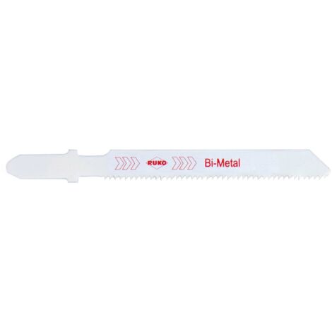 RUKO 5x lame de scie sauteuse 8028 HSS blanche ondulée - 3218028