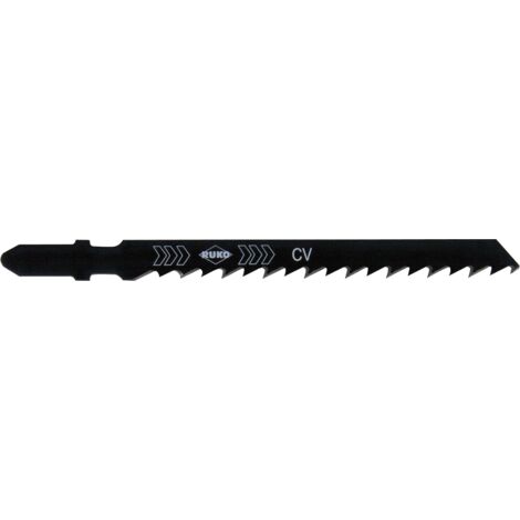 RUKO 5x Stichsägeblatt 8006 HCS schwarz geschränkt - 3218006