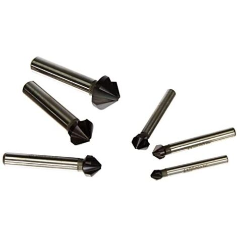 Ruko A102156F - Set di frese coniche e per smussatura