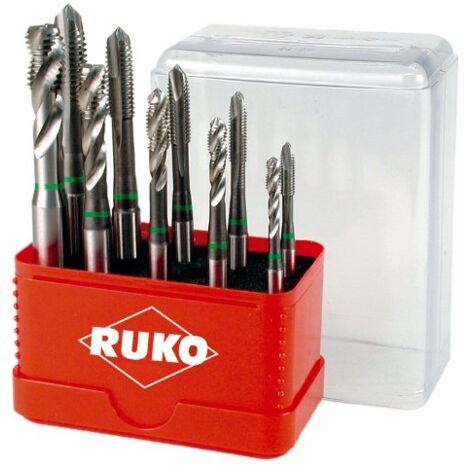 Ruko A245055E - Set di punte per trapano maschiatore, Co 5