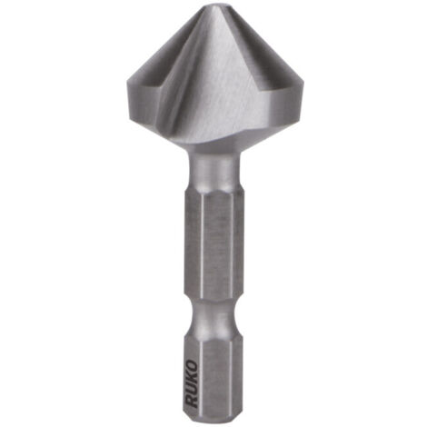 RUKO Fraise conique et ébavureur 90° longue HSS Ø 12,4 mm - 102316
