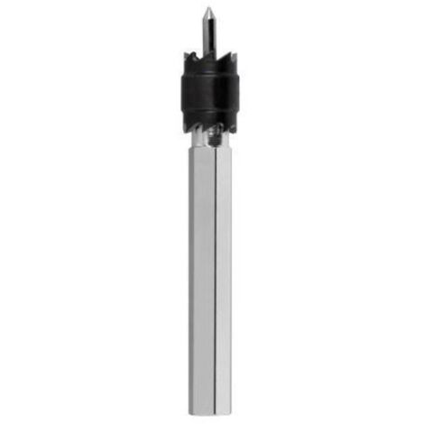 RUKO Fresa para puntos de soldadura Ø 9,6 x 72 mm HSS brillante / superficie oxidada en negro - 101101
