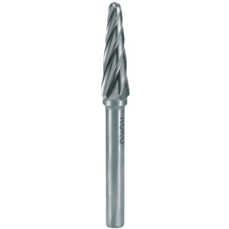 RUKO Hartmetall-Frässtift KEL Ø 12 mm Kopflänge 32 mm Schaft-Ø 6 mm Verzahnung Alu - 116236A